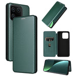 Custodia per telefono in pelle con vibrazione in fibra di carbonio, For Xiaomi Redmi 11 Prime 4G, For Xiaomi 13