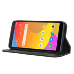 Custodia per telefono in pelle con trama retrò con fibbia magnetica, For TCL ION Z, For Tecno Pop 6 BE7, For vivo X90 5G, For vivo X90 Pro+, For Tecno Pova 4, For Infinix Hot 20 4G X682B