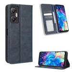 Custodia per telefono in pelle con trama retrò con fibbia magnetica, For Infinix Hot 20 5G X666B, For Infinix Hot 20S X6827, For Tecno Pova 4 Pro, For Huawei nova Y61, For Blackview BV5200, For Honor 80 SE 5G
