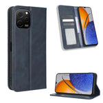 Custodia per telefono in pelle con trama retrò con fibbia magnetica, For Infinix Hot 20 5G X666B, For Infinix Hot 20S X6827, For Tecno Pova 4 Pro, For Huawei nova Y61, For Blackview BV5200, For Honor 80 SE 5G