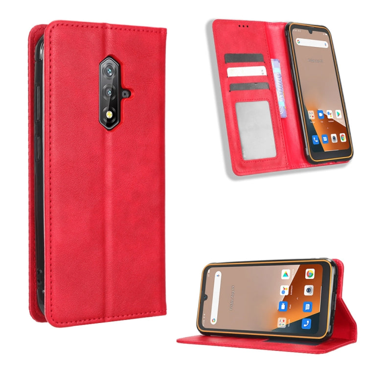 Custodia per telefono in pelle con trama retrò con fibbia magnetica, For Infinix Hot 20 5G X666B, For Infinix Hot 20S X6827, For Tecno Pova 4 Pro, For Huawei nova Y61, For Blackview BV5200, For Honor 80 SE 5G