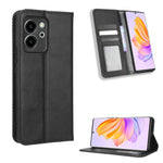 Custodia per telefono in pelle con trama retrò con fibbia magnetica, For Infinix Hot 20 5G X666B, For Infinix Hot 20S X6827, For Tecno Pova 4 Pro, For Huawei nova Y61, For Blackview BV5200, For Honor 80 SE 5G
