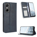 Custodia per telefono in pelle con trama retrò con fibbia magnetica, For Tecno Pop 6 Pro BE8, For Infinix Hot 20i, For Infinix Note 12 Pro 4G X676B, For Tecno Pova Neo 2, For Xiaomi Redmi 11 Prime 4G, For Xiaomi Redmi A1+