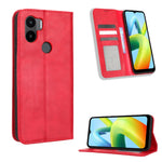 Custodia per telefono in pelle con trama retrò con fibbia magnetica, For Tecno Pop 6 Pro BE8, For Infinix Hot 20i, For Infinix Note 12 Pro 4G X676B, For Tecno Pova Neo 2, For Xiaomi Redmi 11 Prime 4G, For Xiaomi Redmi A1+
