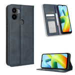 Custodia per telefono in pelle con trama retrò con fibbia magnetica, For Tecno Pop 6 Pro BE8, For Infinix Hot 20i, For Infinix Note 12 Pro 4G X676B, For Tecno Pova Neo 2, For Xiaomi Redmi 11 Prime 4G, For Xiaomi Redmi A1+