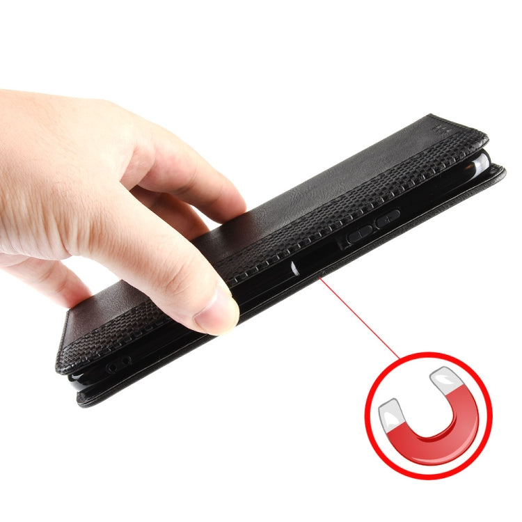Custodia per telefono in pelle con trama retrò con fibbia magnetica, For Xiaomi Redmi Note 12 5G, For Xiaomi Redmi Note 12 Pro 5G, For Xiaomi Redmi Note 12 Pro+ Global, For Huawei nova 10 SE, For Honor Play 40 Plus, For Nokia X30 5G