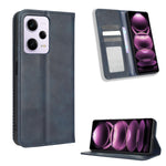 Custodia per telefono in pelle con trama retrò con fibbia magnetica, For Xiaomi Redmi Note 12 5G, For Xiaomi Redmi Note 12 Pro 5G, For Xiaomi Redmi Note 12 Pro+ Global, For Huawei nova 10 SE, For Honor Play 40 Plus, For Nokia X30 5G