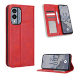 Custodia per telefono in pelle con trama retrò con fibbia magnetica, For Xiaomi Redmi Note 12 5G, For Xiaomi Redmi Note 12 Pro 5G, For Xiaomi Redmi Note 12 Pro+ Global, For Huawei nova 10 SE, For Honor Play 40 Plus, For Nokia X30 5G