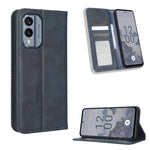 Custodia per telefono in pelle con trama retrò con fibbia magnetica, For Xiaomi Redmi Note 12 5G, For Xiaomi Redmi Note 12 Pro 5G, For Xiaomi Redmi Note 12 Pro+ Global, For Huawei nova 10 SE, For Honor Play 40 Plus, For Nokia X30 5G
