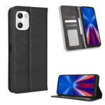 Custodia per telefono in pelle con trama retrò con fibbia magnetica, For Honor Play 6C / X8 5G / X6 4G, For Honor X20 SE / Huawei nova 10z, For Xiaomi 12T Pro, For Xiaomi Civi 2 5G / 12 Lite NE, For Umidigi G1