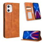 Custodia per telefono in pelle con trama retrò con fibbia magnetica, For Honor Play 6C / X8 5G / X6 4G, For Honor X20 SE / Huawei nova 10z, For Xiaomi 12T Pro, For Xiaomi Civi 2 5G / 12 Lite NE, For Umidigi G1