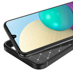 Custodia per telefono in TPU antiurto con struttura in fibra di carbonio, For Samsung Galaxy A34, For Google Pixel 7a