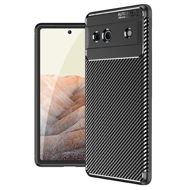 Custodia per telefono in TPU antiurto con struttura in fibra di carbonio, For Samsung Galaxy A34, For Google Pixel 7a