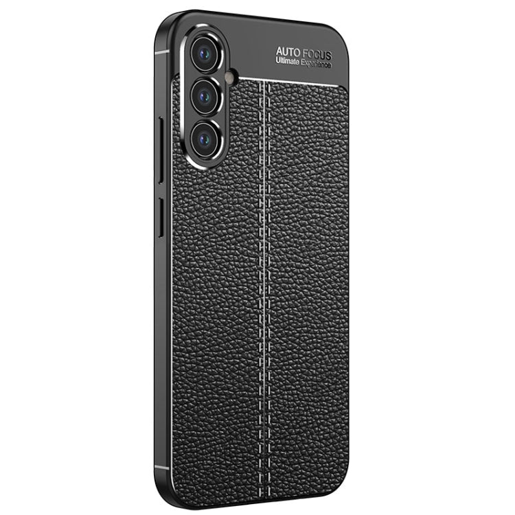 Custodia per telefono in TPU antiurto con texture Litchi, For OPPO A1 Pro, For Samsung Galaxy A34