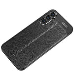 Custodia per telefono in TPU antiurto con texture Litchi, For OPPO A1 Pro, For Samsung Galaxy A34