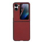 Custodia per telefono antiurto in fibra di carbonio, For OPPO Find N2, For OPPO Find N2 Flip