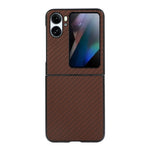 Custodia per telefono antiurto in fibra di carbonio, For OPPO Find N2, For OPPO Find N2 Flip