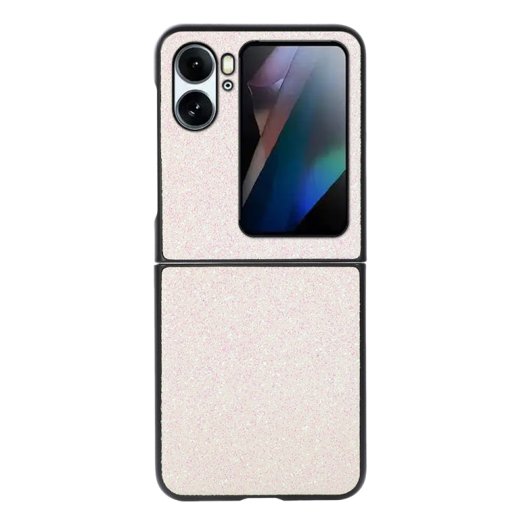 Custodia per telefono in polvere glitterata, For OPPO Find N2 Flip
