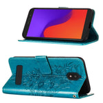 Custodia per telefono in pelle con vibrazione a farfalla goffrata, For BLU View 2 2022 / 2020, For Infinix Hot 20 4G X6826, For Infinix Hot 20 5G X666 / X66B