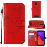 Custodia per telefono in pelle con vibrazione a farfalla goffrata, For BLU View 2 2022 / 2020, For Infinix Hot 20 4G X6826, For Infinix Hot 20 5G X666 / X66B