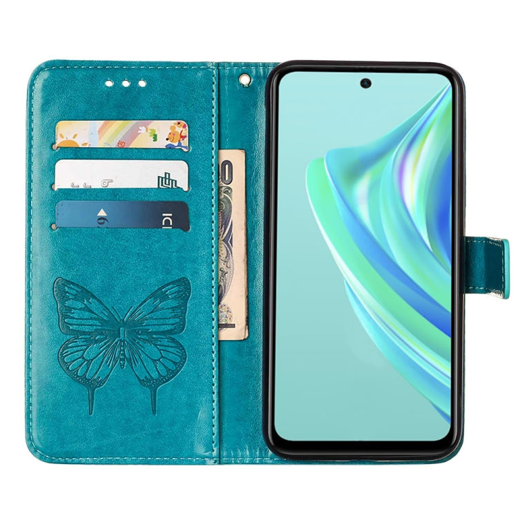Custodia per telefono in pelle con vibrazione a farfalla goffrata, For Infinix Hot 20 Play, For Infinix Hot 20S / 20 Pro X6827, For Infinix Smart 7 X6515