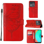 Custodia per telefono in pelle con vibrazione a farfalla goffrata, For Infinix Hot 20 Play, For Infinix Hot 20S / 20 Pro X6827, For Infinix Smart 7 X6515