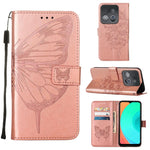 Custodia per telefono in pelle con vibrazione a farfalla goffrata, For Infinix Hot 20 Play, For Infinix Hot 20S / 20 Pro X6827, For Infinix Smart 7 X6515