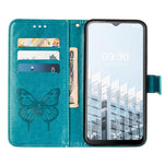 Custodia per telefono in pelle con vibrazione a farfalla goffrata, For Tecno Pop 6 Pro, For Tecno Pova 4 LG7N, For Tecno Pova 4 Pro LG8N