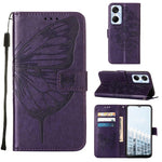Custodia per telefono in pelle con vibrazione a farfalla goffrata, For Tecno Pop 6 Pro, For Tecno Pova 4 LG7N, For Tecno Pova 4 Pro LG8N