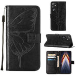 Custodia per telefono in pelle con vibrazione a farfalla goffrata, For Tecno Pop 6 Pro, For Tecno Pova 4 LG7N, For Tecno Pova 4 Pro LG8N