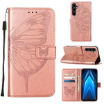 Custodia per telefono in pelle con vibrazione a farfalla goffrata, For Tecno Pova Neo 2 LG6N, For Google Pixel 7a, For Samsung Galaxy A04e