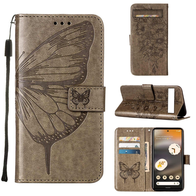 Custodia per telefono in pelle con vibrazione a farfalla goffrata, For Tecno Pova Neo 2 LG6N, For Google Pixel 7a, For Samsung Galaxy A04e