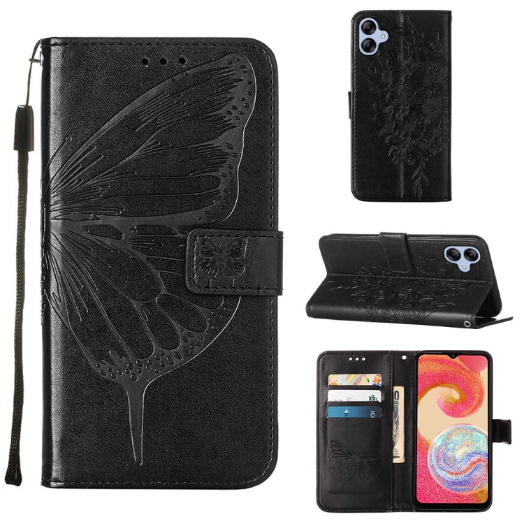 Custodia per telefono in pelle con vibrazione a farfalla goffrata, For Tecno Pova Neo 2 LG6N, For Google Pixel 7a, For Samsung Galaxy A04e
