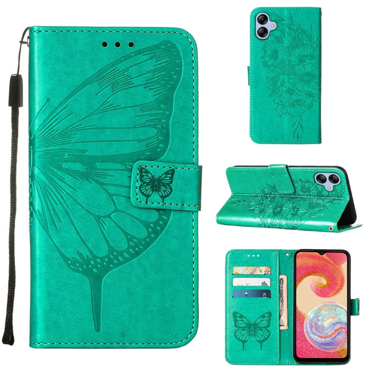 Custodia per telefono in pelle con vibrazione a farfalla goffrata, For Tecno Pova Neo 2 LG6N, For Google Pixel 7a, For Samsung Galaxy A04e