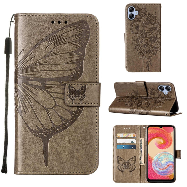 Custodia per telefono in pelle con vibrazione a farfalla goffrata, For Tecno Pova Neo 2 LG6N, For Google Pixel 7a, For Samsung Galaxy A04e