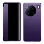 Magnetic Side Window View Custodia in pelle flip orizzontale antiurto, For vivo X90, For vivo X90 Pro, For vivo X90 Pro+, For Xiaomi 13, For Xiaomi 13 Pro