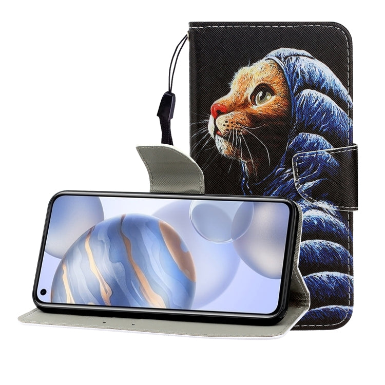 Custodia portafoglio in pelle flip per Huawei Honor 30 Pro
