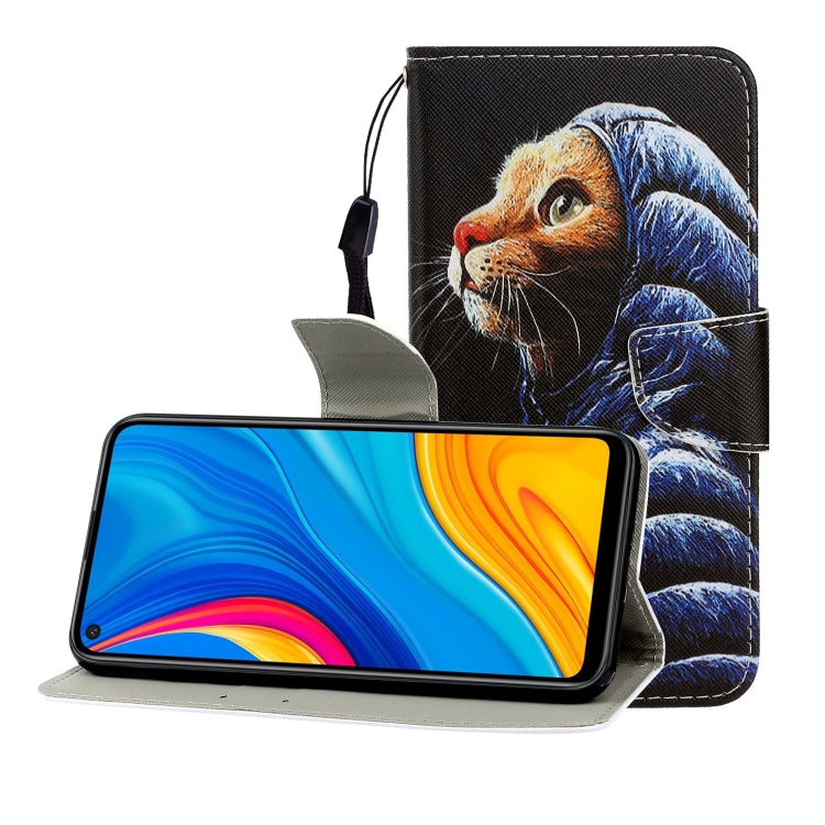 Custodia portafoglio in pelle flip per Honor Play 3