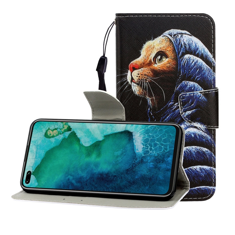Custodia portafoglio in pelle per Huawei Honor V30 / V30 Pro