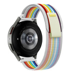 Cinturino per orologio in nylon con anello universale, 20mm, 22mm
