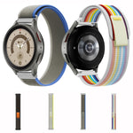 Cinturino per orologio in nylon con anello universale, 20mm, 22mm