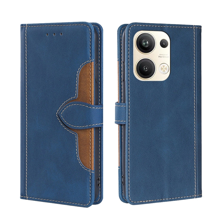 Custodia per telefono in pelle con fibbia magnetica Skin Feel, For OPPO Reno9 5G / Reno9 Pro 5G, For OPPO Reno9 Pro+ 5G, For Realme 10 Pro 5G, For Realme 10 Pro+ 5G, For vivo X90 Pro 5G, For TCL 40R 5G