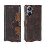 Custodia per telefono in pelle con fibbia magnetica Skin Feel, For OPPO Reno9 5G / Reno9 Pro 5G, For OPPO Reno9 Pro+ 5G, For Realme 10 Pro 5G, For Realme 10 Pro+ 5G, For vivo X90 Pro 5G, For TCL 40R 5G