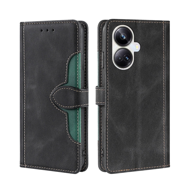 Custodia per telefono in pelle con fibbia magnetica Skin Feel, For OPPO Reno9 5G / Reno9 Pro 5G, For OPPO Reno9 Pro+ 5G, For Realme 10 Pro 5G, For Realme 10 Pro+ 5G, For vivo X90 Pro 5G, For TCL 40R 5G