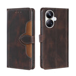 Custodia per telefono in pelle con fibbia magnetica Skin Feel, For OPPO Reno9 5G / Reno9 Pro 5G, For OPPO Reno9 Pro+ 5G, For Realme 10 Pro 5G, For Realme 10 Pro+ 5G, For vivo X90 Pro 5G, For TCL 40R 5G
