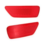 1 coppia per Jeep Grand Cherokee 2011-2018 auto paraurti posteriore lampada riflettore 57010720AC 57010721AC, For Jeep Grand Cherokee 2011-2018(Red), For Jeep Grand Cherokee 2011-2018(Smoked Black)
