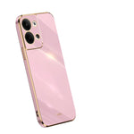 Custodia per telefono in TPU con bordo in oro con placcatura 6D XINLI, For OPPO Reno9 Pro+, For Xiaomi 13 Pro