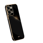 Custodia per telefono in TPU con bordo in oro con placcatura 6D XINLI, For OPPO Reno9 Pro+, For Xiaomi 13 Pro