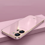 Custodia per telefono in TPU con bordo in oro con placcatura 6D XINLI, For OPPO Reno9 Pro+, For Xiaomi 13 Pro