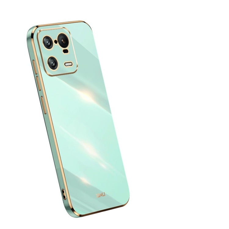 Custodia per telefono in TPU con bordo in oro con placcatura 6D XINLI, For OPPO Reno9 Pro+, For Xiaomi 13 Pro